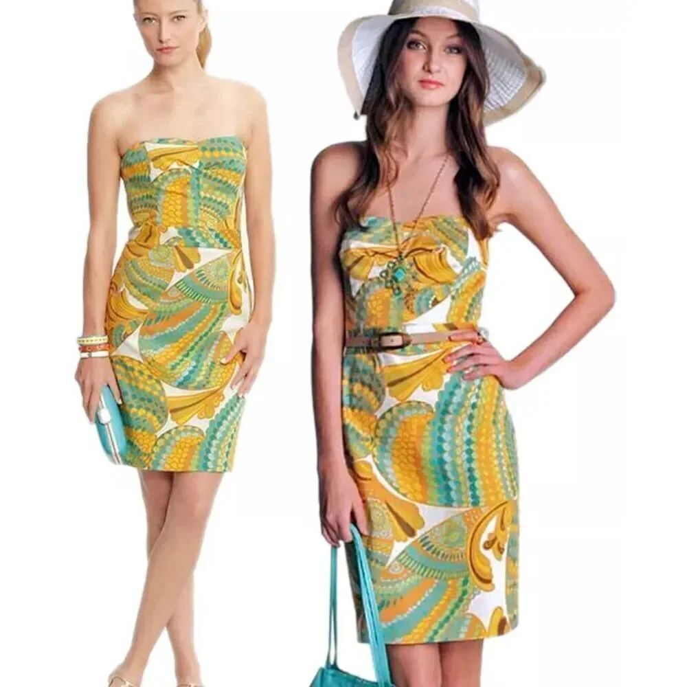 BR Trina Turk Cora Pisces Dress 8 NWT